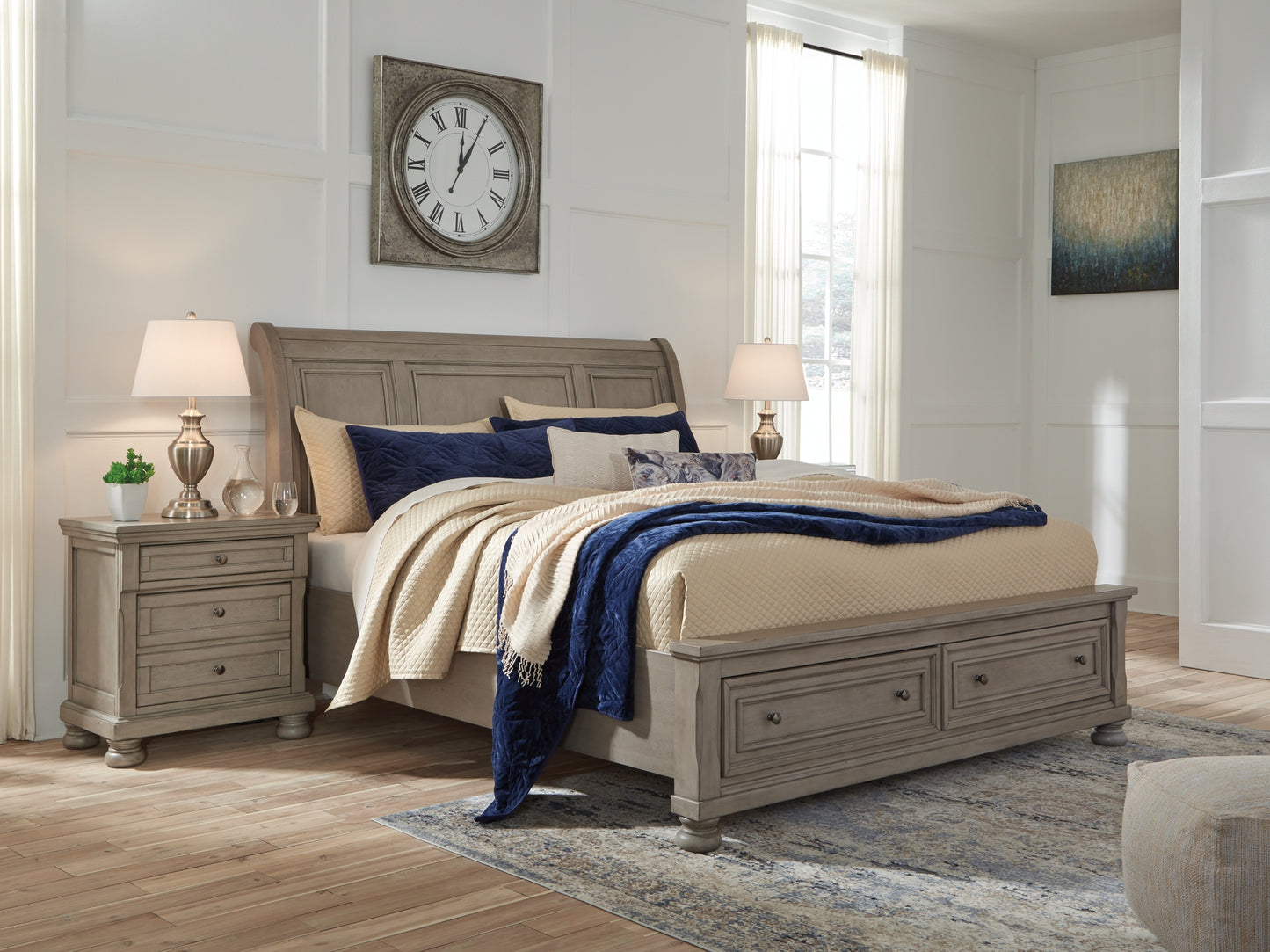 Ashley Express - Robbinsdale Sleigh Bed With Storage