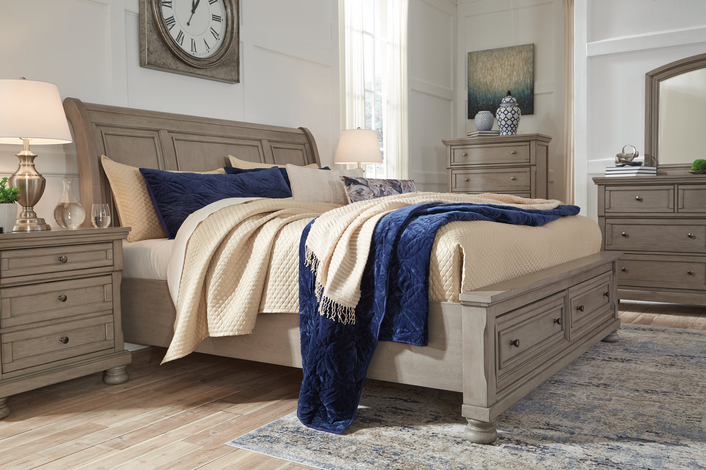 Ashley Express - Robbinsdale Sleigh Bed With Storage