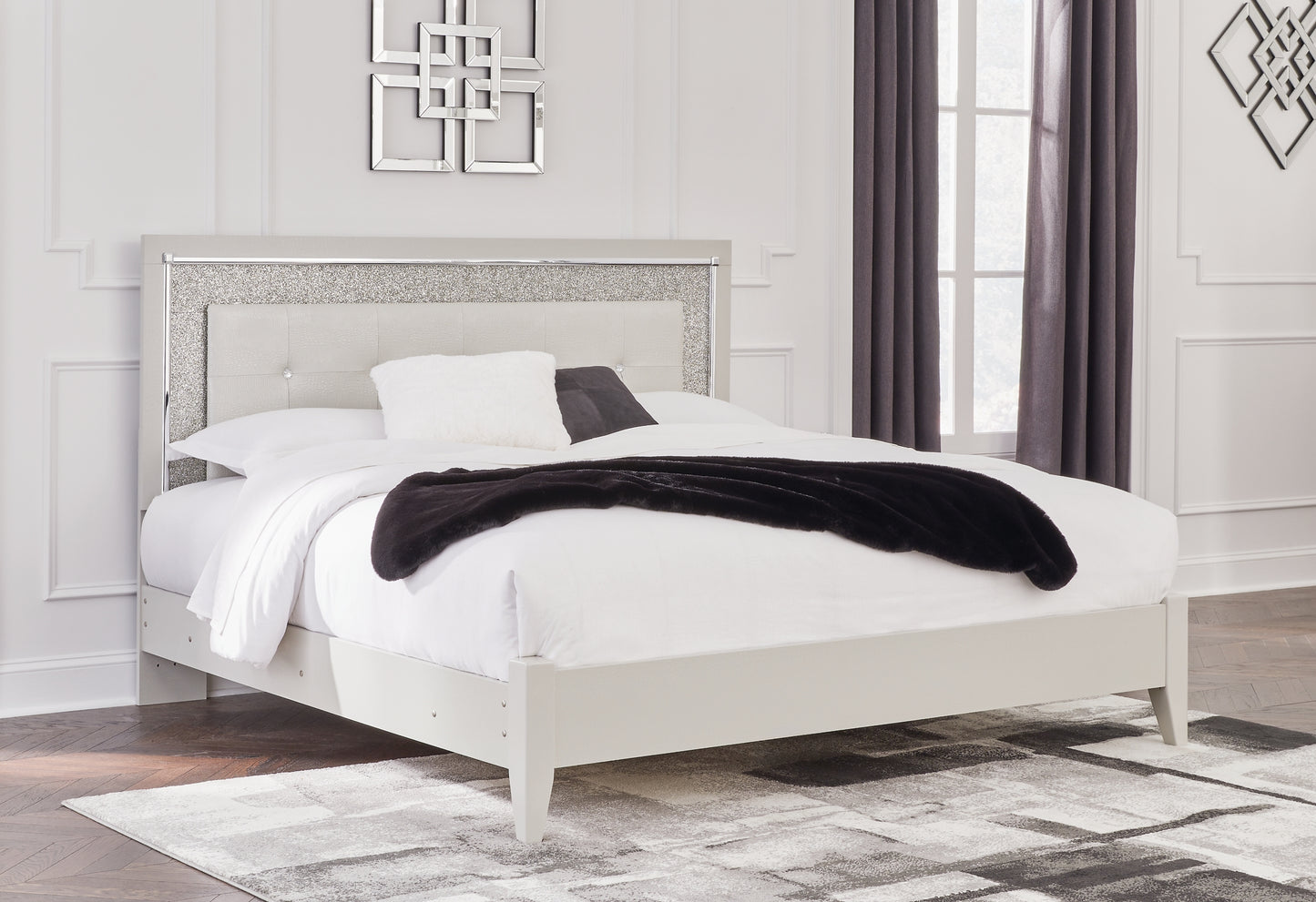 Ashley Express - Zyniden Upholstered Panel Bed
