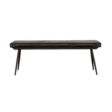 Load image into Gallery viewer, Partridge Cushion Bench Espresso and Black
