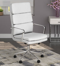 Load image into Gallery viewer, Ximena High Back Upholstered Office Chair White
