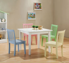 Load image into Gallery viewer, Rory 5-piece Kids Table and Chairs Set Multi Color
