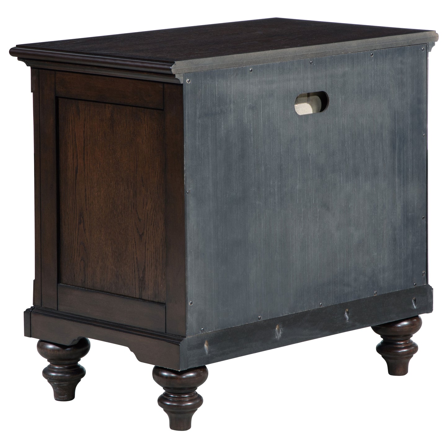 Devon 5-piece Full Bedroom Set Wine Red and Dark Oak