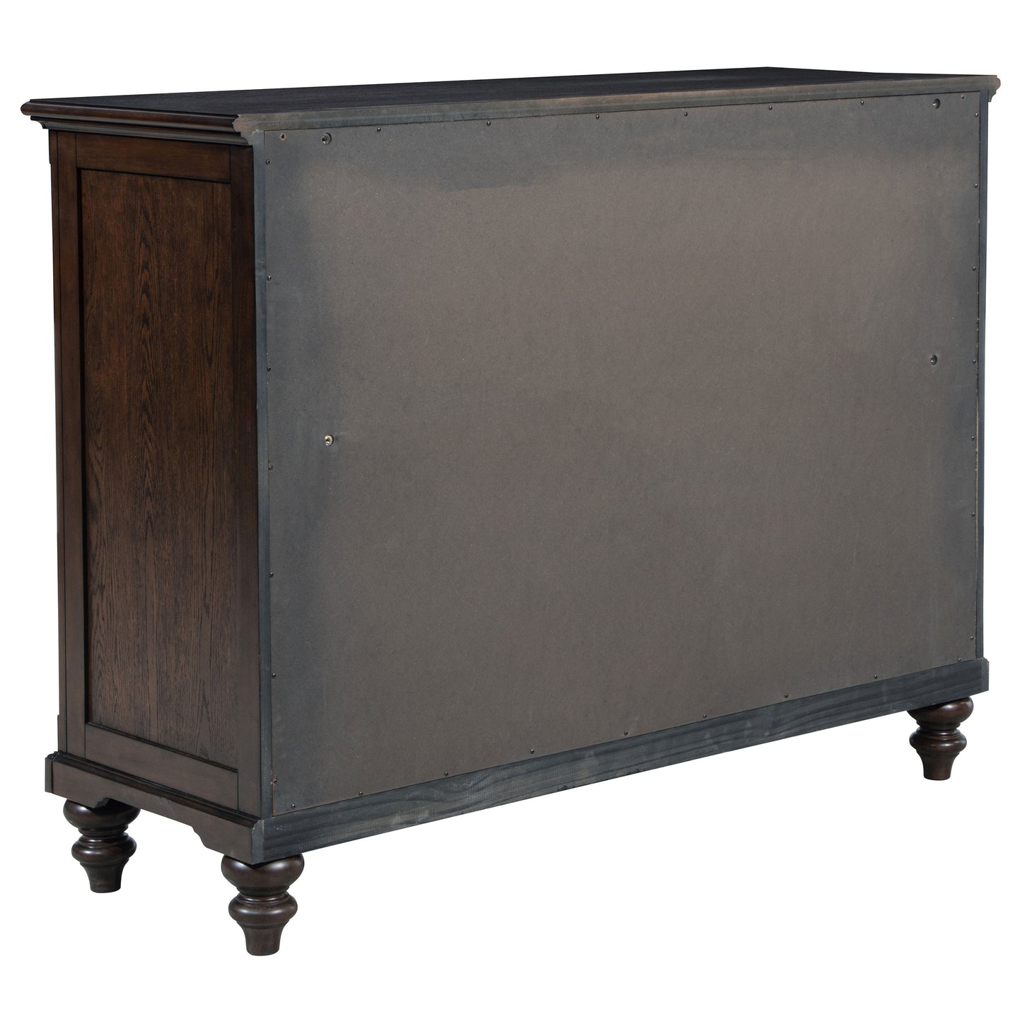 Devon 5-piece Full Bedroom Set Wine Red and Dark Oak