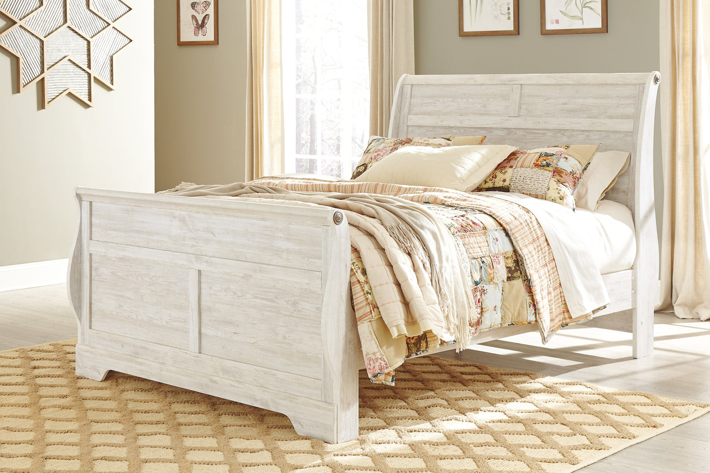 Ashley Express - Willowton Sleigh Bed