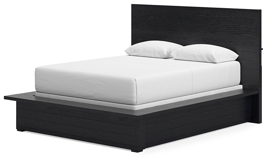 Londer Panel Bed