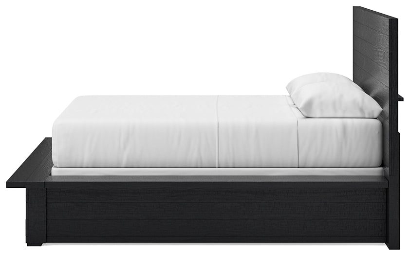 Londer Panel Bed