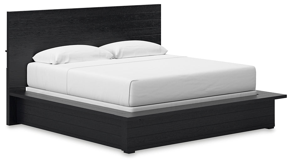 Londer Panel Bed