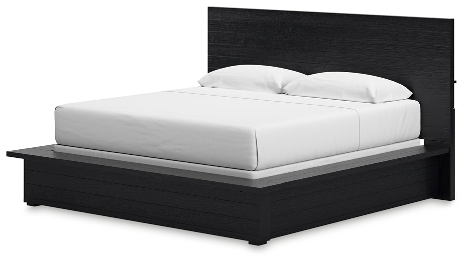Londer Panel Bed