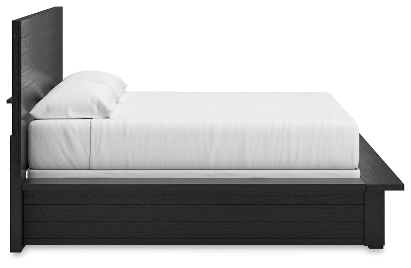 Londer Panel Bed