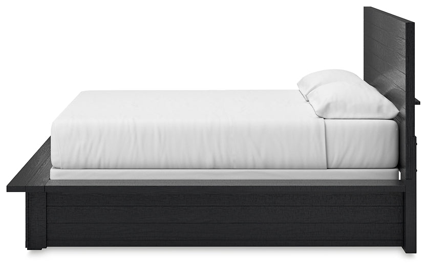 Londer Panel Bed