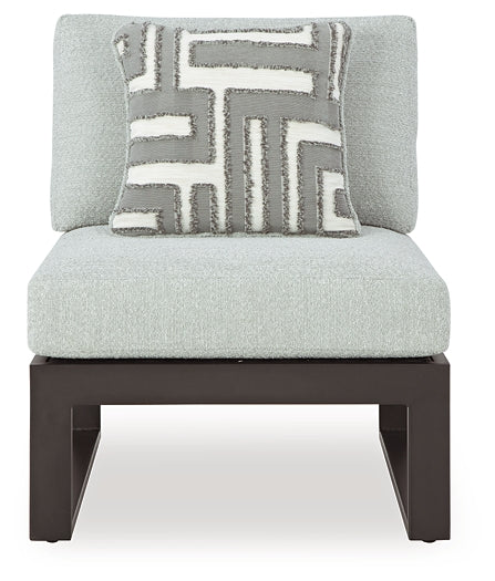 Ashley Express - Beachloft 8-Piece Sectional with Ottoman and Coffee Table