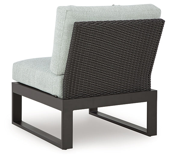 Ashley Express - Beachloft 8-Piece Sectional with Ottoman and Coffee Table