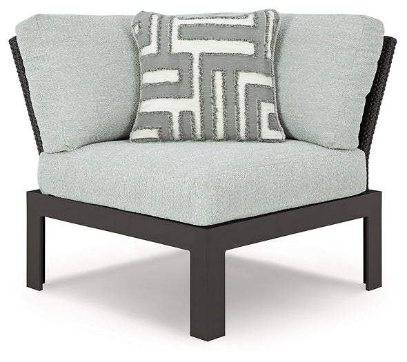 Ashley Express - Beachloft 8-Piece Sectional with Ottoman and Coffee Table