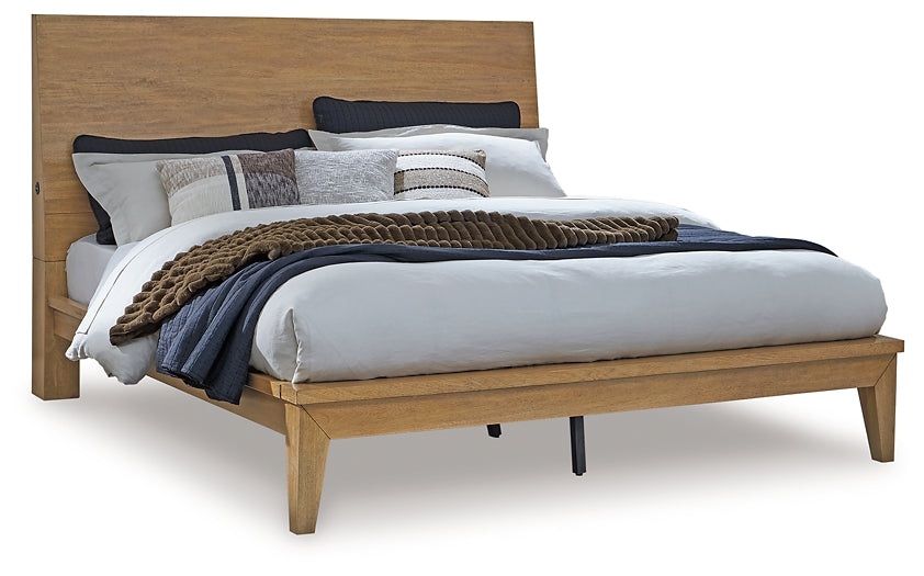 Sherbana Panel Bed