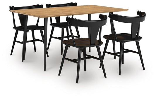 Ashley Express - Gretlynn Dining Table and 4 Chairs