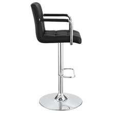 Load image into Gallery viewer, Palomar Adjustable Height Bar Stool Black and Chrome
