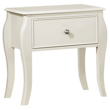 Load image into Gallery viewer, Dominique 1-drawer Nightstand Cream White
