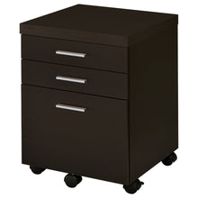 Load image into Gallery viewer, Skylar 3-drawer Mobile File Cabinet Cappuccino
