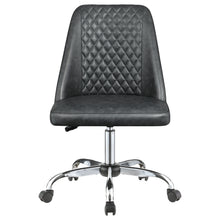 Load image into Gallery viewer, Althea Upholstered Tufted Back Office Chair Grey and Chrome
