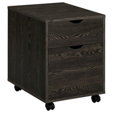 Load image into Gallery viewer, Noorvik 2-drawer Mobile File Cabinet Dark Oak
