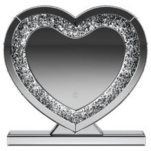 Load image into Gallery viewer, Euston Heart Shape Table Mirror Silver
