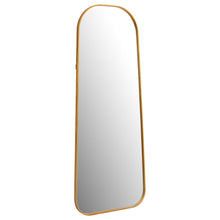 Load image into Gallery viewer, Simeon Metal Frame Full Length 51&quot; Floor Mirror Antique Gold
