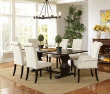 Load image into Gallery viewer, Parkins Dining Room Set Rustic Espresso and Beige
