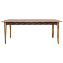Load image into Gallery viewer, Partridge Wooden Dining Table Natural Sheesham
