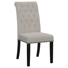 Load image into Gallery viewer, Alana Upholstered Tufted Side Chairs with Nailhead Trim (Set of 2)
