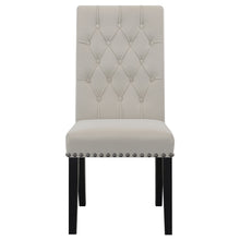 Load image into Gallery viewer, Alana Upholstered Tufted Side Chairs with Nailhead Trim (Set of 2)
