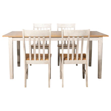 Load image into Gallery viewer, Kirby 5-piece Dining Set Natural and Rustic Off White
