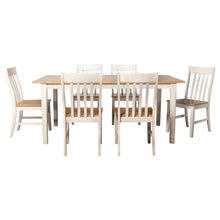 Load image into Gallery viewer, Kirby 7-piece Dining Set Natural and Rustic Off White
