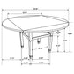 Sarasota 60-inch Extension Counter Dining Table Rustic Cream