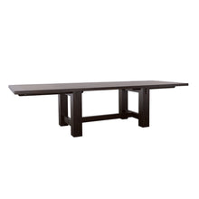 Load image into Gallery viewer, Calandra Rectangle Dining Table with Extension Leaf Vintage Java
