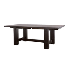 Load image into Gallery viewer, Calandra Rectangle Dining Table with Extension Leaf Vintage Java
