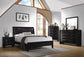 Briana 4-piece California King Bedroom Set Black