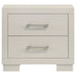 Jessica 6-piece Eastern King LED Bedroom Set Snow White
