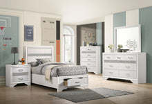 Load image into Gallery viewer, Miranda 5-piece Twin Bedroom Set White
