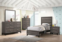 Load image into Gallery viewer, Watson 5-piece Twin Bedroom Set Grey Oak
