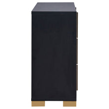 Load image into Gallery viewer, Marceline 4-piece Eastern King Bedroom Set Black
