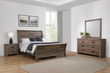 Load image into Gallery viewer, Frederick 4-piece Eastern King Bedroom Set Weathered Oak
