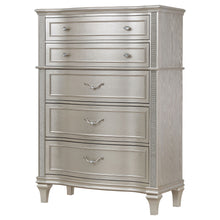 Load image into Gallery viewer, Evangeline 6-drawer Chest Silver Oak
