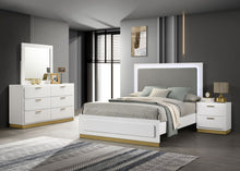 Load image into Gallery viewer, Caraway 4-piece Eastern King Bedroom Set White
