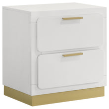 Load image into Gallery viewer, Caraway 2-drawer Nightstand White
