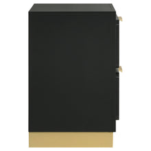 Load image into Gallery viewer, Caraway 2-drawer Nightstand Black
