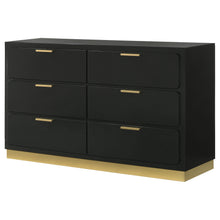 Load image into Gallery viewer, Caraway 6-drawer Dresser Black
