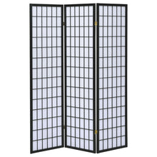 Load image into Gallery viewer, Carrie 3-panel Folding Screen Black and White
