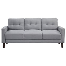 Load image into Gallery viewer, Bowen 3-piece Upholstered Track Arms Tufted Sofa Set Grey
