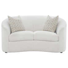 Load image into Gallery viewer, Rainn 2-piece Upholstered Tight Back Living Room Set Latte
